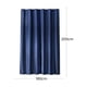 thumbnail image 2 of Cortina de ducha impermeable para hotel, cortina de ducha azul oscuro, 2 of 6