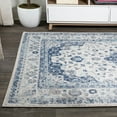 thumbnail image 3 of JONATHAN Y MDP212A-9 Indhira Ornate Medallion Persian Blue/Gray 9 ft. x 12 ft. Area Rug, Bohemian Vintage, Pet Friendly, Stain Resistant, Easy to Clean, for Living Room; Kitchen, Bedroom, 3 of 11