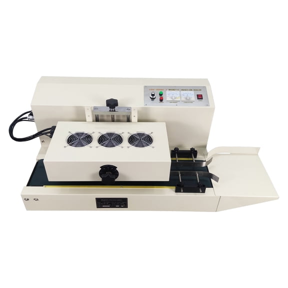 Continuous Induction Sealer Electromagnetic Induction Bottle Sealing Machine Aluminum Foil Cap Sealer 220V 50-130mm Sealing Dia