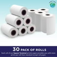 thumbnail image 2 of G3C4932LThermal Receipt Printer Paper for Square Terminal by Paper Planet | 30 Rolls | SPD2-01, 2 of 7
