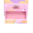 thumbnail image 3 of Musical Jewelry Box Cute Animal Shape Birthday Bedroom Decor with Pullout Drawer for KidsB, 3 of 4
