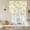 Yellow, variant on Watercolor Forest Sage Green Balloon Curtains for Bedroom/Front Door/Bathroom, Abstract Art Modern Trees Tie Up Curtains 63 Inch Length Light Filtering Kitchen Curtains Shades for Windows 46"x63"