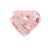Pandora Intertwined Love Hearts Charm