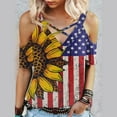 thumbnail image 1 of Fiudx Camisas para Mujer Blusa Estampada a La Moda con Cuello En V y Manga Corta para Mujer, 1 of 4