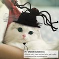 thumbnail image 1 of OULII 2Set Dog Costume Hats Black Spider Pattern Cloth 13.4X1.8In, 1 of 7