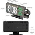 thumbnail image 6 of sruoe Alarm Clock, Clock Alarm Bedside, Clock Alarm Digital, Alarm Clocks for Bedrooms, Small Alarm Clock, Vibrating Alarm Clock, Projection Rectangular, Plastic, 6 of 6