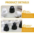 thumbnail image 5 of NUTEDOM 30PCS Plastic Water Bottle Replacement Caps 28mm Reusable Push Pull Sport Lid, 5 of 6