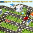 thumbnail image 3 of FunMagic Magnetic Tiles Road Set, Stem Magnet Building Blocks Montessori Educational Toy Gifts for 3+ Year Old Boys & Girls, 3 of 7