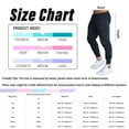 thumbnail image 5 of CHICTRY Mens Solid Color Jogger Pants Mid Waist Athletic Sweatpants Gym Fitness Trousers Black XL, 5 of 5