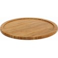 thumbnail image 1 of Ybm Home - Spinner Antideslizante De Madera De Bambú Para Cocina, Despensa, Frigorífico, Armarios O Mostrador, Organizador Totalmente Giratorio, 1 of 1