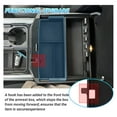 Sinminou Center Console Organizer Compatible with 2023 2024 Ford F250