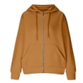 thumbnail image 3 of Tunic Tops for Leggings Plus Fall Relaxed Fit Hooded Long Sleeve Dolman Drop Shoulder Hoody Solid Color Hoodie Ribbed Knit Hoodies Hoodie(Yellow,S), 3 of 4