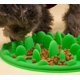 thumbnail image 1 of Comedero para mascotas antiahogo para perros y gatos (25 x 18 cm), verde, 1 of 8