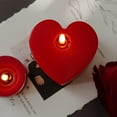 thumbnail image 4 of Ganfancp Día de San Valentín Regalos para Ella Él Valentines Rose Vela Perfumada Romántica de San Valentín Aniversario de Boda Cumpleaños Vela Regalos para Mujeres Esposa Esposo Boyfrien Artículos En, 4 of 7