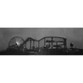 thumbnail image 3 of Atelier B Art Studio 14x7 Black Modern Framed Museum Art Print Titled - AMUSEMENT PARK, 3 of 5