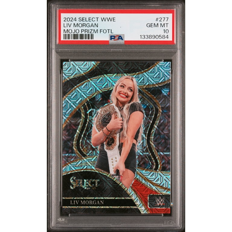 wwe graded cards Lot Graded 2024 Panini Select WWE