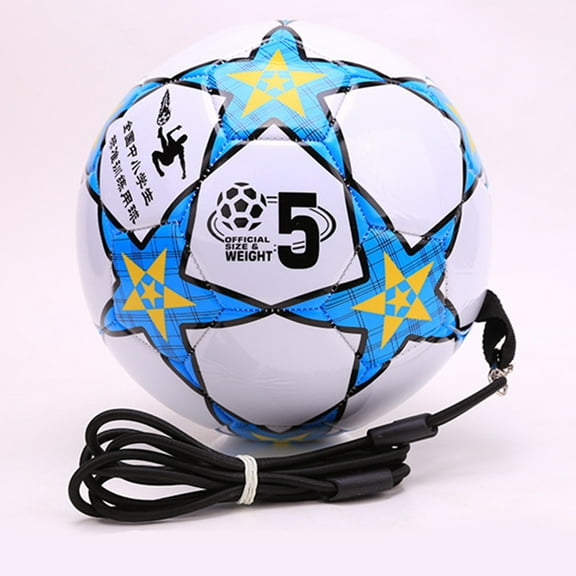 BESTYASH Kids Soccer Training Equipment Set Black Flexible Youth Football Practice Gear