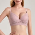 thumbnail image 4 of Yongwang Women's Plus Size Lace Bras Push Up Underwire Bra Soft Full Coverage Lift Up Bra, 4 of 7