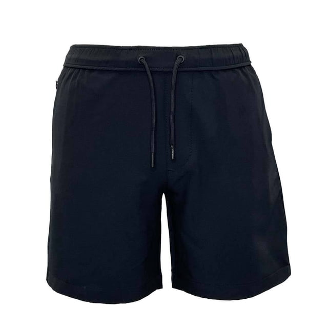 Bermuda George Talla 38 Liso con Bolsillos Laterales Negro