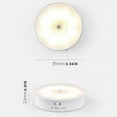 thumbnail image 3 of Walmart Semana 3 piezas Luz de sensor de movimiento Luz de noche LED a batería Luces de paso Luz de armario de escalera Iluminación debajo del gabinete Lámpara para pegar en cualquier lugar para el, 3 of 8