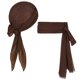 thumbnail image 1 of Halloween costume party cosplay Caribbean female male pirate adult Jack Captain triangular headscarf belt, 1 of 5