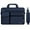 Navy Blue, variant on Mosiso 13 13.3 inch Laptop Shoulder Bag with 2 Raised&Handle&Belt, Messenger Bag for MacBook&Notebook, Computer Bag for Travel/Business/School/Men/Women Briefcase Case, Purple