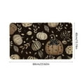 thumbnail image 3 of Fasiaou 1 Packs Halloween Decoration Pumpkin Floor Mats Entrance Mats Door-proof Rug Bathroom Anti Slide Mats Farmhouse Home Kitchen Decoration Floor Front Door Mats 15.3x23.6 Inches, 3 of 6