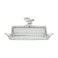 thumbnail image 2 of Elodie Glass Butter Dish Display Tray Butter Plate for Restaurant Freezer Household clear, 2 of 8