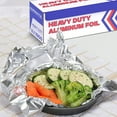 thumbnail image 5 of Heavy Duty Aluminum Foil Wrap, Commercial Grade 1000ft Foil Wrap for Food Service Industry, Strong Silver foil, 12 inches by 1000 Feet (1-Box), 5 of 7