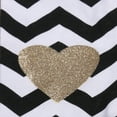 thumbnail image 7 of Newborn Baby Girls Short Sleeve Daddy Romper Striped Leg Warmers Xmas Outfits, 7 of 7
