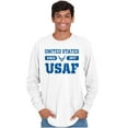 thumbnail image 5 of US Air Force Classic USAF Logo Long Sleeve TShirt Men Women Brisco Brands M, 5 of 6