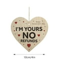 thumbnail image 3 of Leojiow Valentine'S Day Heart Love Single Side Printing Pendant Home/Garden Tree Pendant Love Heart Pendant Valentine'S Day Gift One Size Valentines Day Decorations, 3 of 5