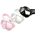 thumbnail image 4 of Soidarity Keep Diving DM-405 Protector facial de silicona Hombres Mujeres Adolescentes Escudo de protección ocular impermeable Protectores submarinos Deportes acuáticos Blanco Soidarity OD002591-02B, 4 of 6