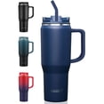 thumbnail image 1 of Taza de café EALGRO, aislante, 1,2 L, con tapa, asa y pajita, 1 of 5
