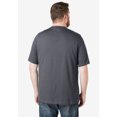 thumbnail image 2 of Boulder Creek By Kingsize Men's Big & Tall  Heavyweight Crewneck Pocket T-Shirt, 2 of 5