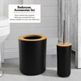 thumbnail image 5 of SUGIFT 6 Pcs Bathroom Accessories Sets, Holder Soap Dish Accessories Sets for Homes Hotels Black, 5 of 8
