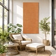 thumbnail image 6 of Canvas Wall Art, Burnt Orange Burlap Texture Framed Canvas Prints for Bedroom Dining Room, Farmhouse Vintage Orange Oversized Gallery Wrapped Wall Decor for Home Office, Gifts, 20"x40" Ship Next Day, 6 of 9