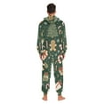 thumbnail image 4 of FORMRS Onesies Pajama for Adults Unisex Hoodie Winter Jumpsuit One Piece Sleepwear, Sizes S-2XL, Christmas Gift Pattern, 4 of 7