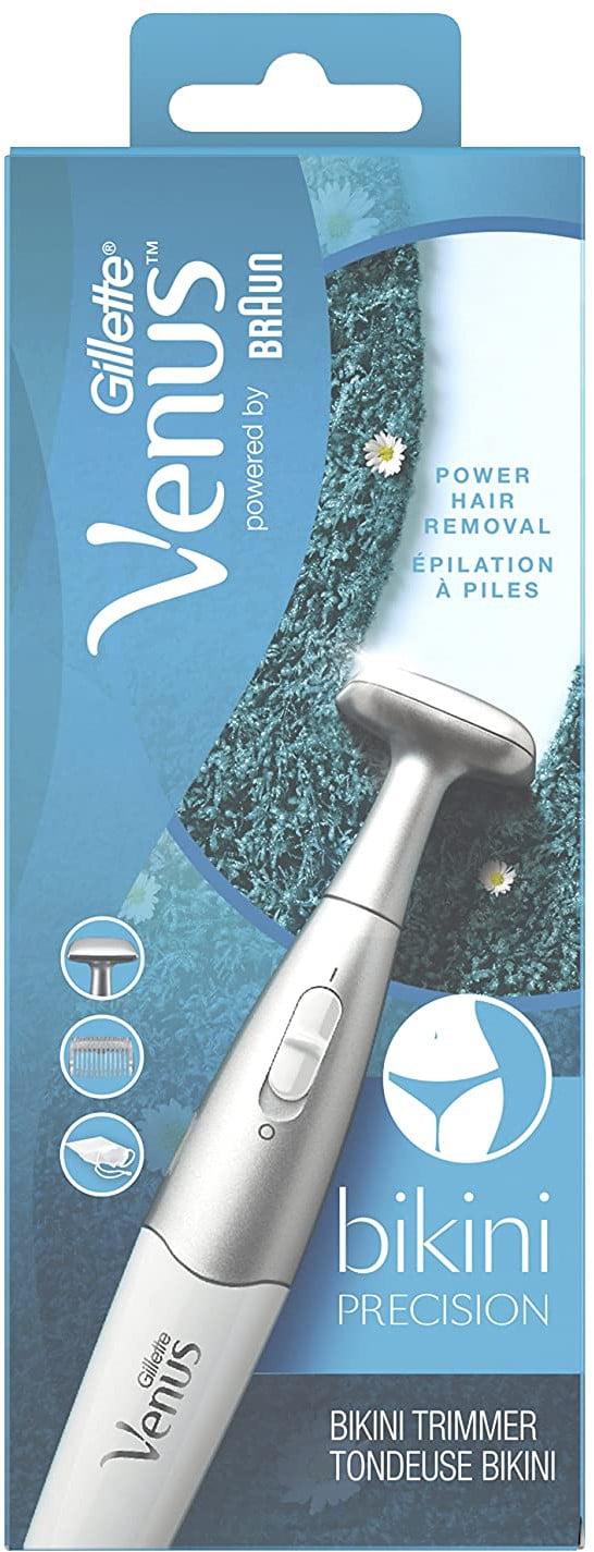 3 Pack - Gillette Venus Bikini Precision Women's + 2 attachments for Hair Removal - Walmart.com