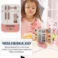 thumbnail image 4 of MasteelfCA 1 Set Mini Fridge Toy Mini Food Set Tiny Stuff Miniature House Pretend Play Toy, 4 of 7