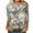 Multicolor#12, variant on JTZGDY 3D Embroidered Floral Shirts for Women Cute Summer 3/4 Sleeve Crewneck Graphic Tunic T-Shirts Loose Fit Dressy Casual Pullover Tops Multicolor#22 XXL