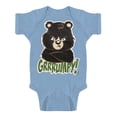 thumbnail image 1 of Toddlers Grrrumpy Bear Bodysuit - Light Blue - 6 Months, 1 of 1