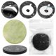 thumbnail image 2 of Eyelash Grafting Gasket Round Pallet Jade Stone Eyelash Extension Glue Pallet, 2 of 4