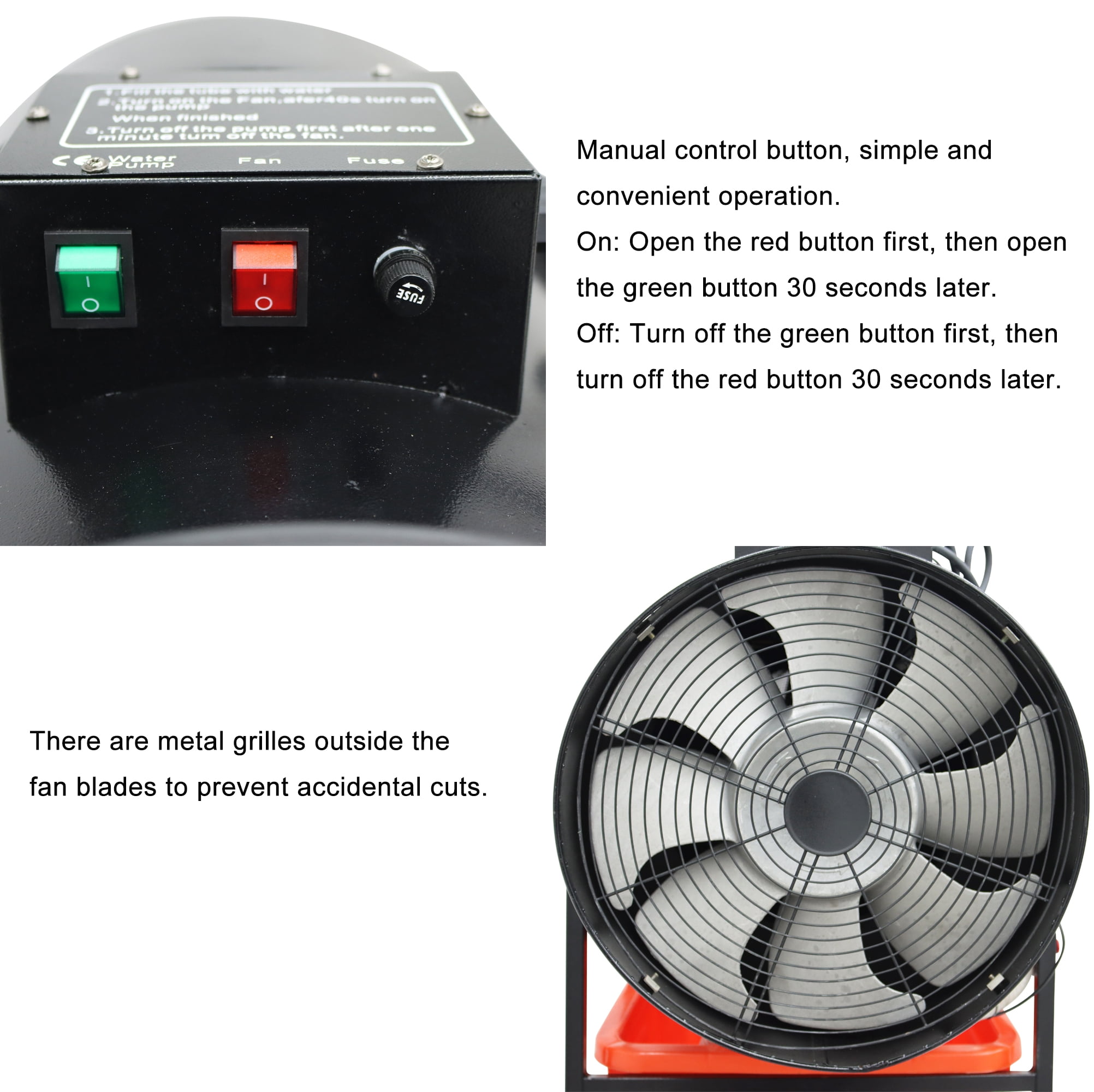 INTBUYING Jet Foam Machine Stage Cannon Snow Foam Injection Machine for Party Activity 30 M²/Minute