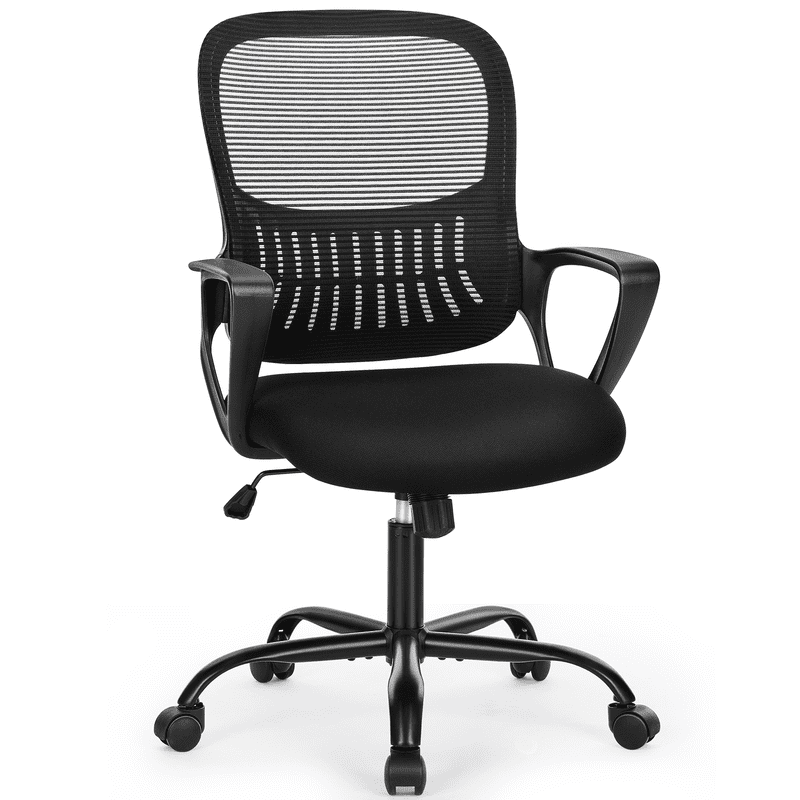 Howcool Drafting Tall Office Chair, Height Adjustable Swivel Rolling Counter Height Chair for Standing Desk Home Office