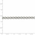 thumbnail image 4 of Sterling Silver 5mm Rolo Chain (30 X 5) Made In Italy qfc6-30, 4 of 5