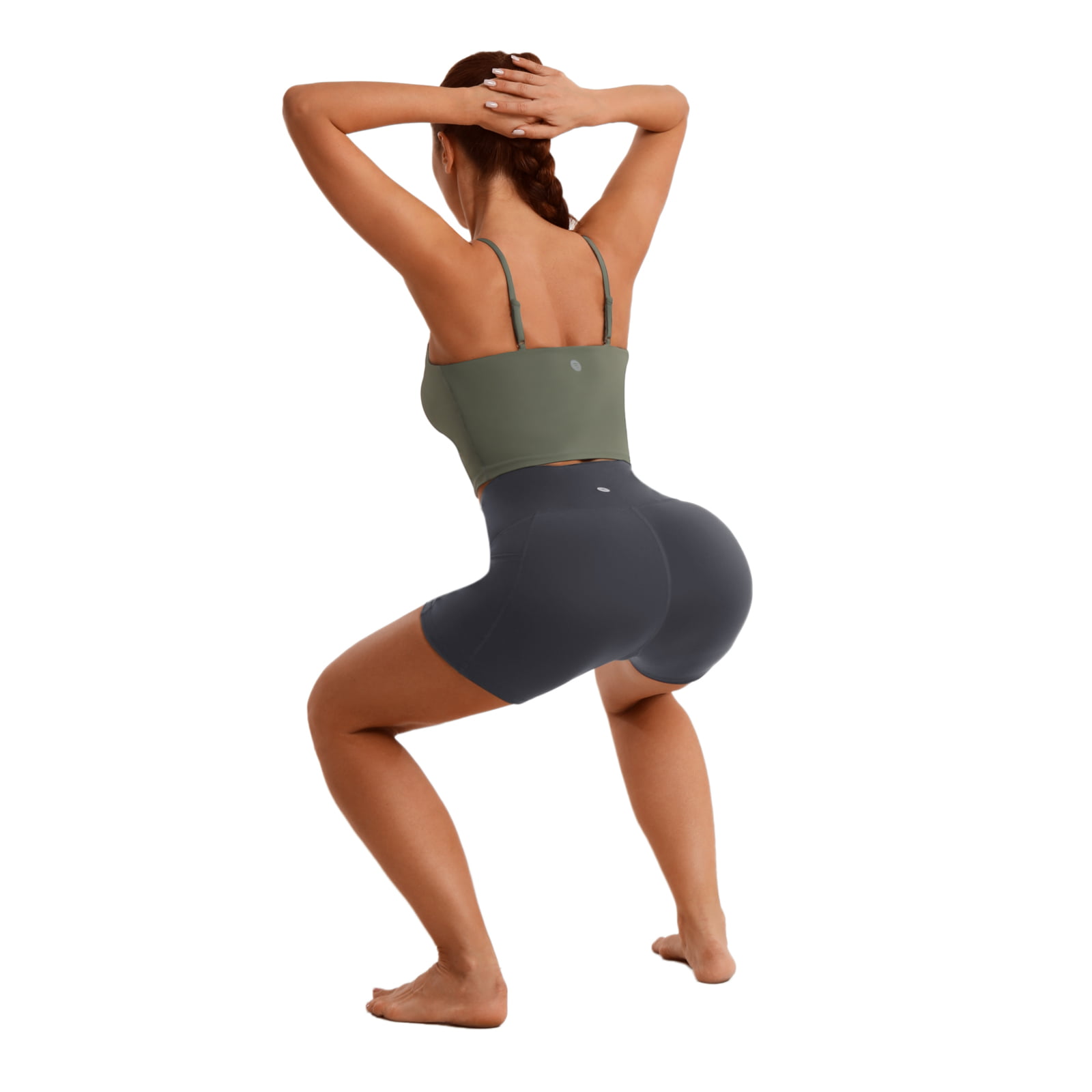 Women Sport Shorts Trousers Athletic Gym Workout Fitness Yoga Leggings –  FIREVOGUE