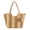 Khaki, variant on NCY Womens Straw Bags Beach Tote Bag Handwoven Hobo Bag Large Summer Beach Straw Bag
