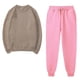 thumbnail image 2 of Puntoco Conjunto deportivo de pantalones deportivos informales con cuello redondo y sólido para mujer Puntoco Puntoco-8506, 2 of 5