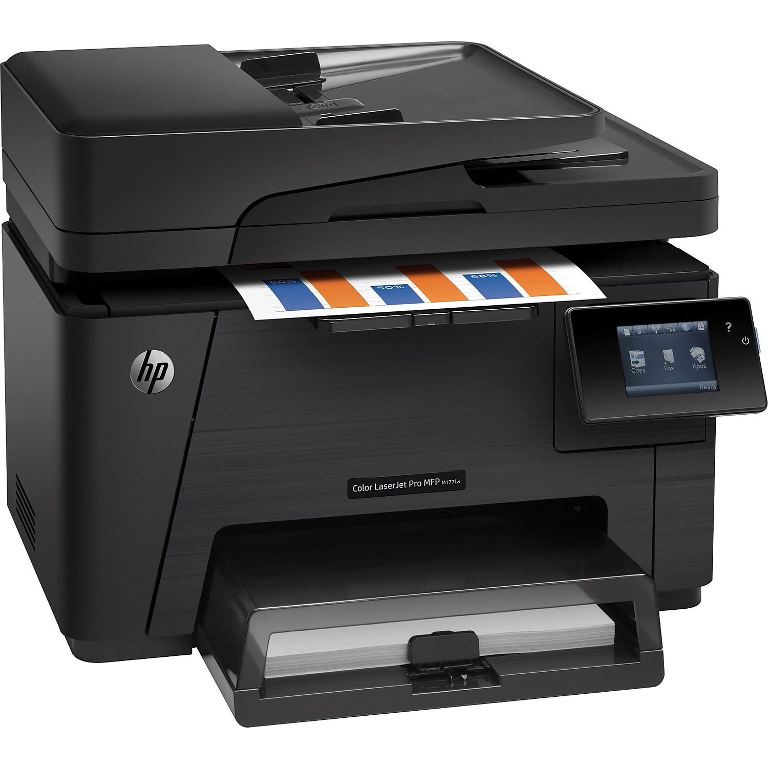 HP LaserJet Pro MFP M177fw - multifunction printer (color) - image 3 of 6